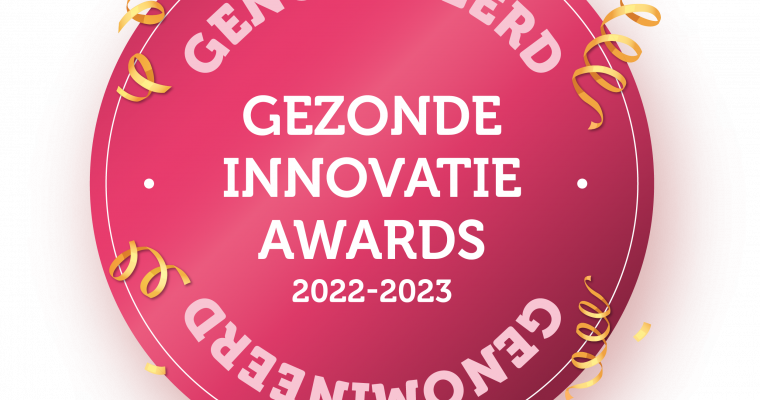 Genomineerd voor Gezonde Innovatie Awards 2022-2023