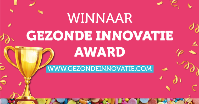 Gezonde Innovatie Award gewonnen